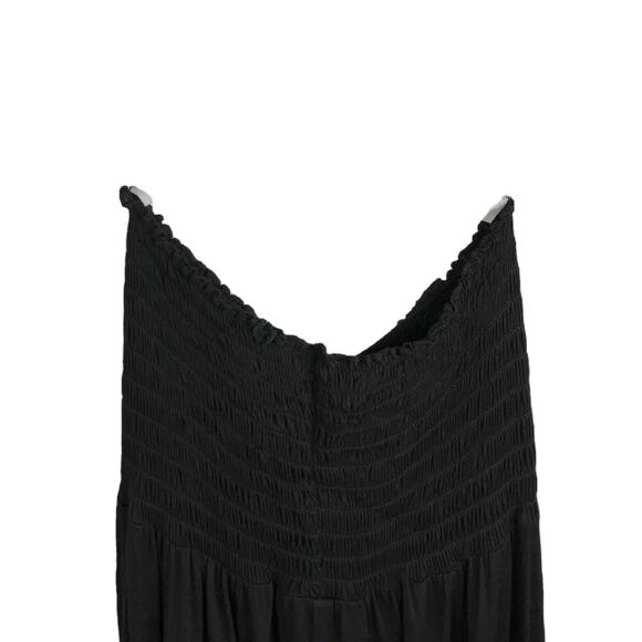 Elan USA Maxi Dress Women One Size Vacation Beach Boho Sleeveless Elastic NWT - Picture 4 of 6